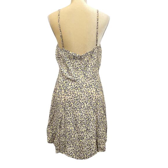 Calvin Klein Jeans Leopard Print Spaghetti  Strap Mini Dress Women's Size Large - Picture 2 of 6